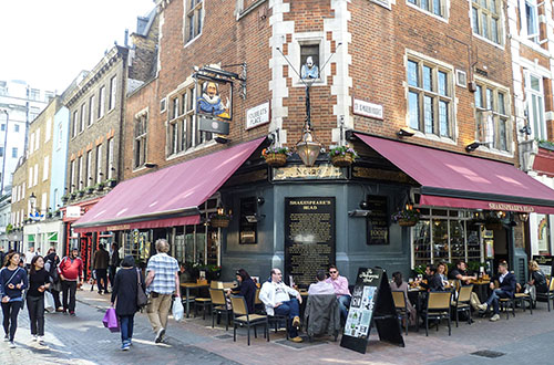 William Shakespeare pub.
